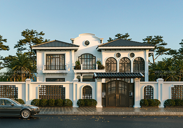 Biệt thự phong cách Indochine