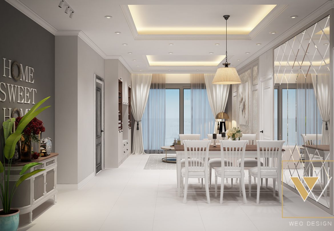 Thiết kế nội thất chung cư cao cấp - WEO Design