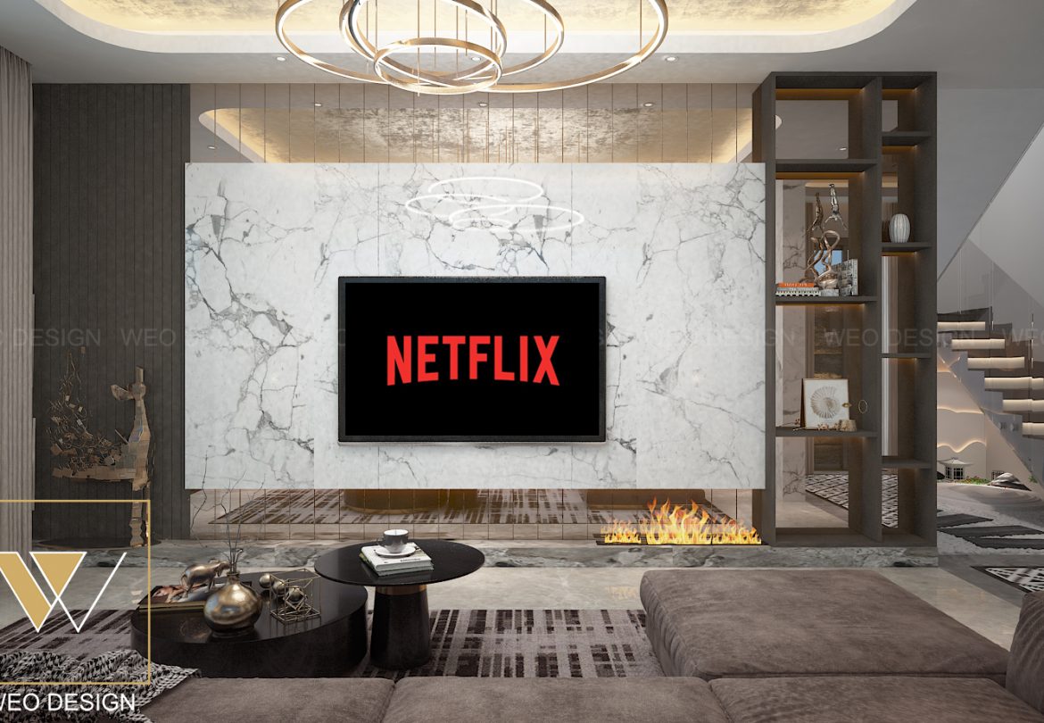 Các phong cách thiết nội thất hiện đại thường tập trung vào phát triển các hình khối mạnh mẽ và hiện đại.