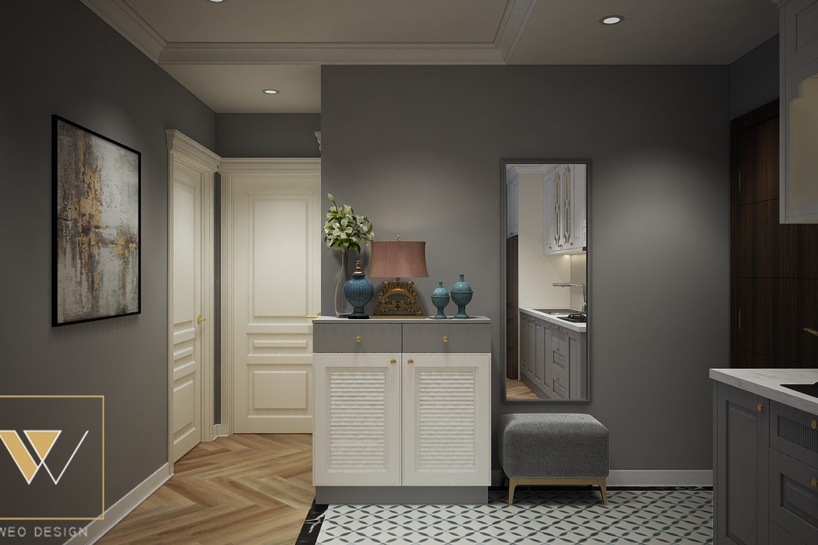 Mau Sac Sang Trong Trong Noi That Tan Co Dien